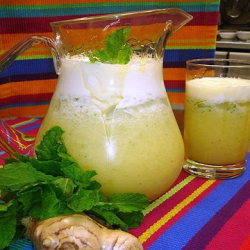 SUCO ABACAXI  C/ HORTELA JARRA