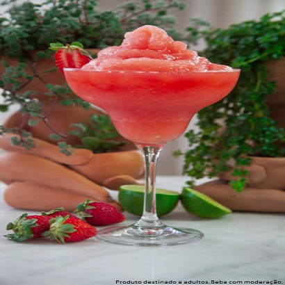 FROZEN DE MORANGO SEM ALCOOL