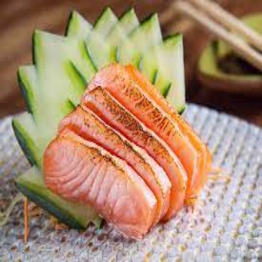 SASHIMI SALMAO GRELHADO ( 5 PECAS )