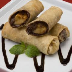 HARUMAKI CHOCOLATE C/ BANANA